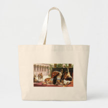 Cabanel Cleopatra Testing Poisons on Condemned Pri Canvas Bag