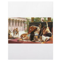 Cabanel Cleopatra Testing Poisons on Condemned Pri Customized Letterhead