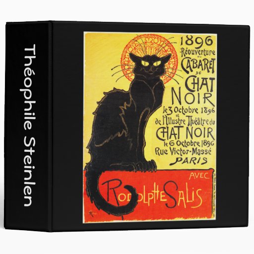 Cabaret du Chat Noir, Steinlen Binders
