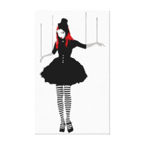 cabaret marionette canvas prints