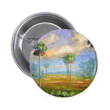 Cabbage Palms in Florida Buttons