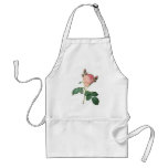 Cabbage Rose Botanical Print aprons