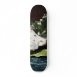 Cabecou Feuille Cheese Wrapped In Chestnut Leaves Skate Deck