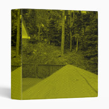 Cabin In The Woods 3 Ring Binder