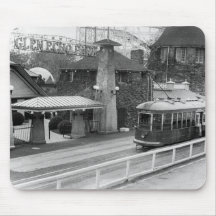 Cabin John Streetcar, 1930s Mousepads