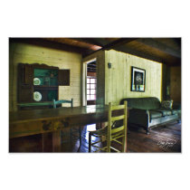 Cabin Living Room in Heaven Photo