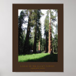 Cabin of the Giant Forest Poster
