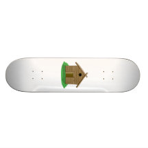 Cabine de rondin skateboards personnalisés