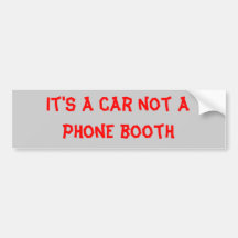 cabine de téléphone adhésifs pour voiture