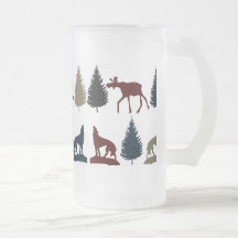 Cabine sauvage de montagne de région sauvage de lo tasse à café