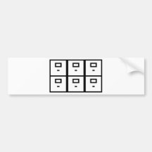 cabinet board cupboard office bumper stickers