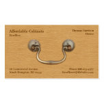 Cabinetry / Carpentry Business Card