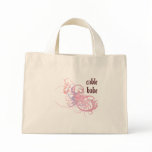 Cable Babe Tote Bag
