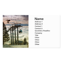 Cable car business card