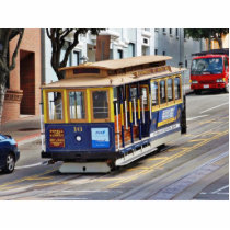 Cable Cars In San Francisco Photo Sculpture