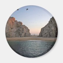 Cabo San Lucas Mexico Lover's Beach Refrigerator Magnets