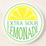 Caboteur aigre supplémentaire de limonade dessous de verres