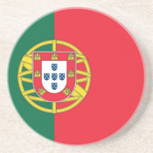 Caboteur avec le drapeau du Portugal Dessous De Verre