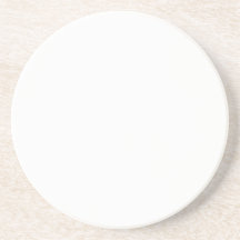 Caboteur blanc de grès de boule de piscine dessous de verres