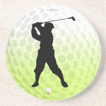 Caboteur de golf dessous de verres