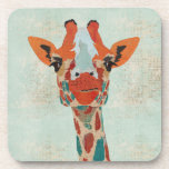 Caboteur jetant un coup d'oeil ambre de girafe sous-bocks
