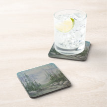 Caboteurs bleus de montagne dessous-de-verre