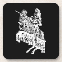 Caboteurs noirs et blancs de chevalier sous-bocks