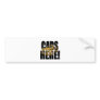 CABS HERE cab inlay png Bumper Stickers