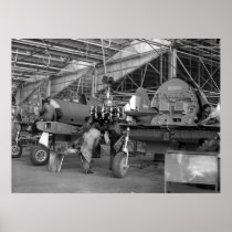 CAC Boomerang Fighters - Australia Assembly -1943 Poster
