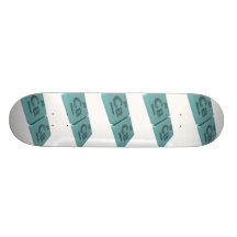 Caca as Ca Calcium and Ca Calcium Skate Board Deck