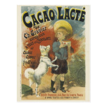 Cacao Lacte Post Card