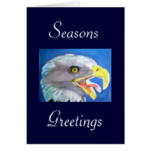 Cachinnating Eagle Cards