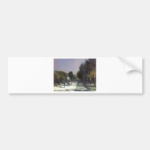Cachoud Francois Charles A Starry Night Bumper Sticker