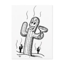 Cactus Drink Postcards
