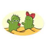 cactus flower love sticker stickers