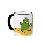 cactus flower love tea cup mugs