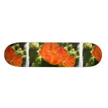 Cactus Flower Skateboard