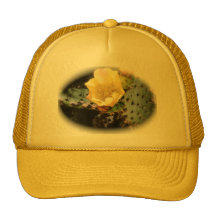 Cactus Flower Trucker Hat