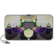 Cactus in the Desert Fractal Mp3 Speakers
