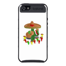 Cactus with Dancing Peppers iPhone 5 Cover