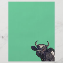 Cadeau de bétail du Holstein Prospectus Avec Motif