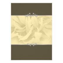 Cadeau de fleur coloré par sandale créative invitations personnalisables