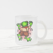 Cadeau de grenouille de T-shirts et d'enfants de g Tasses