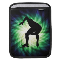 Cadeau de patineur de vitesse housses iPad