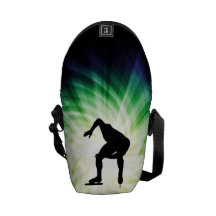 Cadeau de patineur de vitesse sacoches