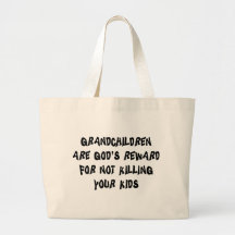 Cadeau drôle de grands-parents sac