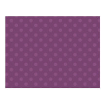 Cadeau pourpre de Zazzle d'arrière - plan de point Cartes Postales