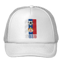 Cadeaux 2010 blancs de coupe du monde de la Serbie Casquettes