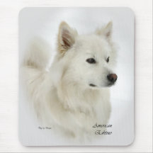 Cadeaux américains de chien esquimau tapis de souris