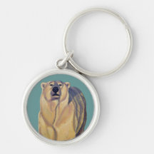 Cadeaux canadiens de faune de porte - clé d'art d' porte-clés